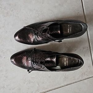 Metallic bronze short boots size 38